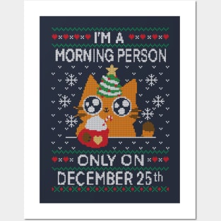 Happy Christmas Morning Posters and Art